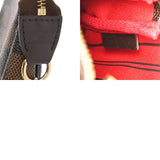 LOUIS VUITTON ルイヴィトン ダミエ ミニポシェットアクセソワール ブラウン N58011 レディース ダミエキャンバス アクセサリーポーチ ABランク 中古 銀蔵