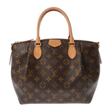 LOUIS VUITTON ルイヴィトン モノグラム テュレン PM ブラウン M48813 レディース モノグラムキャンバス ハンドバッグ ABランク 中古 銀蔵