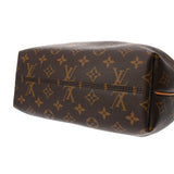 LOUIS VUITTON ルイヴィトン モノグラム テュレン PM ブラウン M48813 レディース モノグラムキャンバス ハンドバッグ ABランク 中古 銀蔵