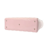CHRISTIAN DIOR クリスチャンディオール レディディオール ラージ ピンク レディース パテントカーフスキン ハンドバッグ ABランク 中古 銀蔵