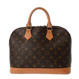 LOUIS VUITTON ルイヴィトン モノグラム アルマ 旧型 ブラウン M51130 レディース モノグラムキャンバス ハンドバッグ ABランク 中古 銀蔵