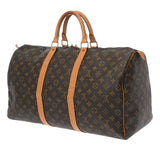 LOUIS VUITTON ルイヴィトン モノグラム キーポル 50 ブラウン M41426 ユニセックス モノグラムキャンバス ボストンバッグ Bランク 中古 銀蔵