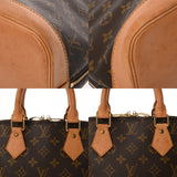 LOUIS VUITTON ルイヴィトン モノグラム アルマ 旧型 ブラウン M51130 レディース モノグラムキャンバス ハンドバッグ Bランク 中古 銀蔵