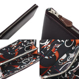 HERMES エルメス アザップロング シルクイン レザン シルバー金具 D刻印(2019年頃) レディース ヴォーエプソン 長財布 Bランク 中古 銀蔵