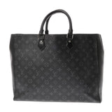 LOUIS VUITTON ルイヴィトン モノグラムエクリプス グランサック 黒/グレー M44733 メンズ モノグラムキャンバス トートバッグ ABランク 中古 銀蔵