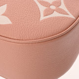 LOUIS VUITTON ルイヴィトン モノグラムアンプラント バガテル ローズトリアノン/クレーム M46301 レディース レザー ショルダーバッグ Aランク 中古 銀蔵