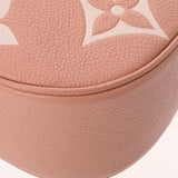 LOUIS VUITTON ルイヴィトン モノグラムアンプラント バガテル ローズトリアノン/クレーム M46301 レディース レザー ショルダーバッグ Aランク 中古 銀蔵