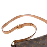 LOUIS VUITTON ルイヴィトン モノグラム ミュゼット ブラウン M51256 レディース モノグラムキャンバス ショルダーバッグ Bランク 中古 銀蔵
