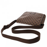 LOUIS VUITTON ルイヴィトン ダミエ ブルックリン MM ブラウン N51211 ユニセックス ダミエキャンバス ショルダーバッグ Bランク 中古 銀蔵
