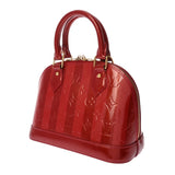 LOUIS VUITTON ルイヴィトン ヴェルニ レイユール アルマ BB ポムダムール M91593 レディース ヴェルニ ハンドバッグ ABランク 中古 銀蔵