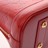 LOUIS VUITTON ルイヴィトン ヴェルニ レイユール アルマ BB ポムダムール M91593 レディース ヴェルニ ハンドバッグ ABランク 中古 銀蔵