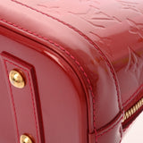 LOUIS VUITTON ルイヴィトン ヴェルニ レイユール アルマ BB ポムダムール M91593 レディース ヴェルニ ハンドバッグ ABランク 中古 銀蔵