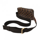 LOUIS VUITTON ルイヴィトン ダミエ ジェロニモス ブラウン N51994 メンズ ダミエキャンバス ボディバッグ Bランク 中古 銀蔵