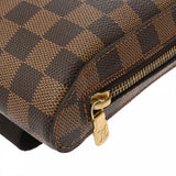 LOUIS VUITTON ルイヴィトン ダミエ ジェロニモス ブラウン N51994 メンズ ダミエキャンバス ボディバッグ Bランク 中古 銀蔵