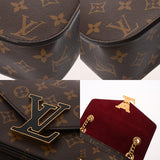 LOUIS VUITTON ルイヴィトン モノグラム パッシー ブラウン M45592 レディース モノグラムキャンバス ショルダーバッグ Aランク 中古 銀蔵