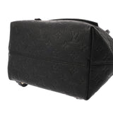 LOUIS VUITTON ルイヴィトン モノグラムアンプラント モンスリ PM ノワール M45205 レディース レザー リュック・デイパック Aランク 中古 銀蔵