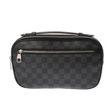 LOUIS VUITTON ルイヴィトン ダミエグラフィット アンブレール ブラック N41289 メンズ ダミエキャンバス ボディバッグ Aランク 中古 銀蔵