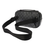 LOUIS VUITTON ルイヴィトン ダミエグラフィット アンブレール ブラック N41289 メンズ ダミエキャンバス ボディバッグ Aランク 中古 銀蔵
