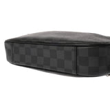 LOUIS VUITTON ルイヴィトン ダミエグラフィット アンブレール ブラック N41289 メンズ ダミエキャンバス ボディバッグ Aランク 中古 銀蔵