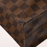 LOUIS VUITTON ルイヴィトン ダミエ サックプラ ブラウン N51140 ユニセックス ダミエキャンバス トートバッグ ABランク 中古 銀蔵