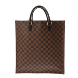 LOUIS VUITTON ルイヴィトン ダミエ サックプラ ブラウン N51140 ユニセックス ダミエキャンバス トートバッグ ABランク 中古 銀蔵