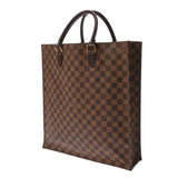LOUIS VUITTON ルイヴィトン ダミエ サックプラ ブラウン N51140 ユニセックス ダミエキャンバス トートバッグ ABランク 中古 銀蔵