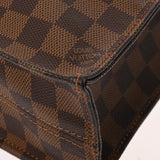 LOUIS VUITTON ルイヴィトン ダミエ サックプラ ブラウン N51140 ユニセックス ダミエキャンバス トートバッグ ABランク 中古 銀蔵