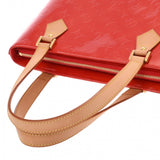 LOUIS VUITTON ルイヴィトン モノグラムヴェルニ ヒューストン レッド M91092 レディース ヴェルニ ハンドバッグ ABランク 中古 銀蔵