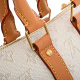 LOUIS VUITTON ルイヴィトン モノグラムヘリテージ キーポル バンドリエール 25 オフホワイト M15706 レディース モノグラムヘリテージキャンバス ハンドバッグ Aランク 中古 銀蔵