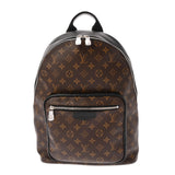 LOUIS VUITTON ルイヴィトン モノグラムマカサー ジョッシュ NV ブラウン/ブラック M45349 メンズ モノグラムキャンバス リュック・デイパック Aランク 中古 銀蔵