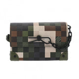 LOUIS VUITTON ルイヴィトン ダモフラージュ スティーマー ウエアラブルウォレット カーキ M81852 メンズ モノグラムキャンバス ショルダーバッグ Aランク 中古 銀蔵