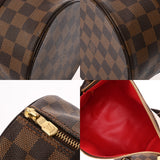 LOUIS VUITTON ルイヴィトン ダミエ パピヨン GM ブラウン レッド N51303 レディース ダミエキャンバス ハンドバッグ ABランク 中古 銀蔵