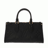 LOUIS VUITTON ルイヴィトン モノグラムアンプラント オンザゴー EW 2WAY ノワール M23640 レディース レザー ハンドバッグ Aランク 中古 銀蔵