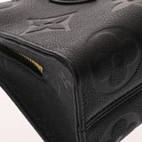 LOUIS VUITTON ルイヴィトン モノグラムアンプラント オンザゴー EW 2WAY ノワール M23640 レディース レザー ハンドバッグ Aランク 中古 銀蔵