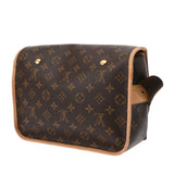 LOUIS VUITTON ルイヴィトン モノグラム コンゴ PM ブラウン M40117 ユニセックス モノグラムキャンバス ショルダーバッグ Bランク 中古 銀蔵