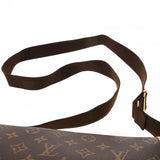 LOUIS VUITTON ルイヴィトン モノグラム コンゴ PM ブラウン M40117 ユニセックス モノグラムキャンバス ショルダーバッグ Bランク 中古 銀蔵