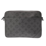 LOUIS VUITTON ルイヴィトン モノグラムシャドウ デュオメッセンジャー グレー M46104 メンズ レザー ショルダーバッグ Aランク 中古 銀蔵