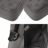 LOUIS VUITTON ルイヴィトン モノグラムシャドウ デュオメッセンジャー グレー M46104 メンズ レザー ショルダーバッグ Aランク 中古 銀蔵