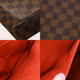 LOUIS VUITTON ルイヴィトン ダミエ サックプラ ブラウン N51140 ユニセックス ダミエキャンバス トートバッグ ABランク 中古 銀蔵