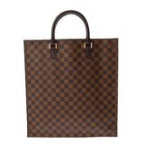 LOUIS VUITTON ルイヴィトン ダミエ サックプラ ブラウン N51140 ユニセックス ダミエキャンバス トートバッグ ABランク 中古 銀蔵