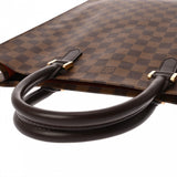 LOUIS VUITTON ルイヴィトン ダミエ サックプラ ブラウン N51140 ユニセックス ダミエキャンバス トートバッグ ABランク 中古 銀蔵