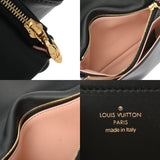 LOUIS VUITTON ルイヴィトン モノグラム エンボス ポシェットクッサン ノワール M82116 レディース レザー ショルダーバッグ Aランク 中古 銀蔵