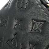 LOUIS VUITTON ルイヴィトン モノグラム エンボス ポシェットクッサン ノワール M82116 レディース レザー ショルダーバッグ Aランク 中古 銀蔵