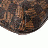 LOUIS VUITTON ルイヴィトン ダミエ ミュゼットサルサ ロング ブラウン N51300 レディース ダミエキャンバス ショルダーバッグ Bランク 中古 銀蔵