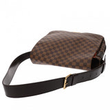 LOUIS VUITTON ルイヴィトン ダミエ バスティーユ ブラウン N45258 ユニセックス ダミエキャンバス ショルダーバッグ Bランク 中古 銀蔵