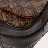 LOUIS VUITTON ルイヴィトン ダミエ バスティーユ ブラウン N45258 ユニセックス ダミエキャンバス ショルダーバッグ Bランク 中古 銀蔵