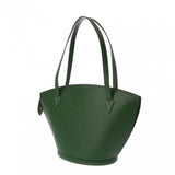 LOUIS VUITTON ルイヴィトン エピ サンジャック ショッピング トート ポルネオグリーン M52264 レディース エピレザー ショルダーバッグ ABランク 中古 銀蔵