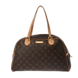 LOUIS VUITTON ルイヴィトン モノグラム モントルグイユ GM ブラウン M95566 レディース モノグラムキャンバス ショルダーバッグ Bランク 中古 銀蔵