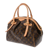 LOUIS VUITTON ルイヴィトン モノグラム ティボリ GM ブラウン M40144 レディース モノグラムキャンバス ハンドバッグ ABランク 中古 銀蔵