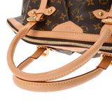 LOUIS VUITTON ルイヴィトン モノグラム ティボリ GM ブラウン M40144 レディース モノグラムキャンバス ハンドバッグ ABランク 中古 銀蔵